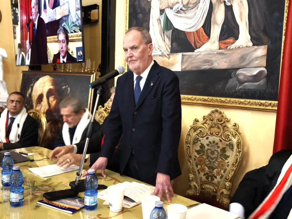 Ministro Roberto Calderoli all’inaugurazione dell’Istituto Criminologia.it a Vibo Valentia